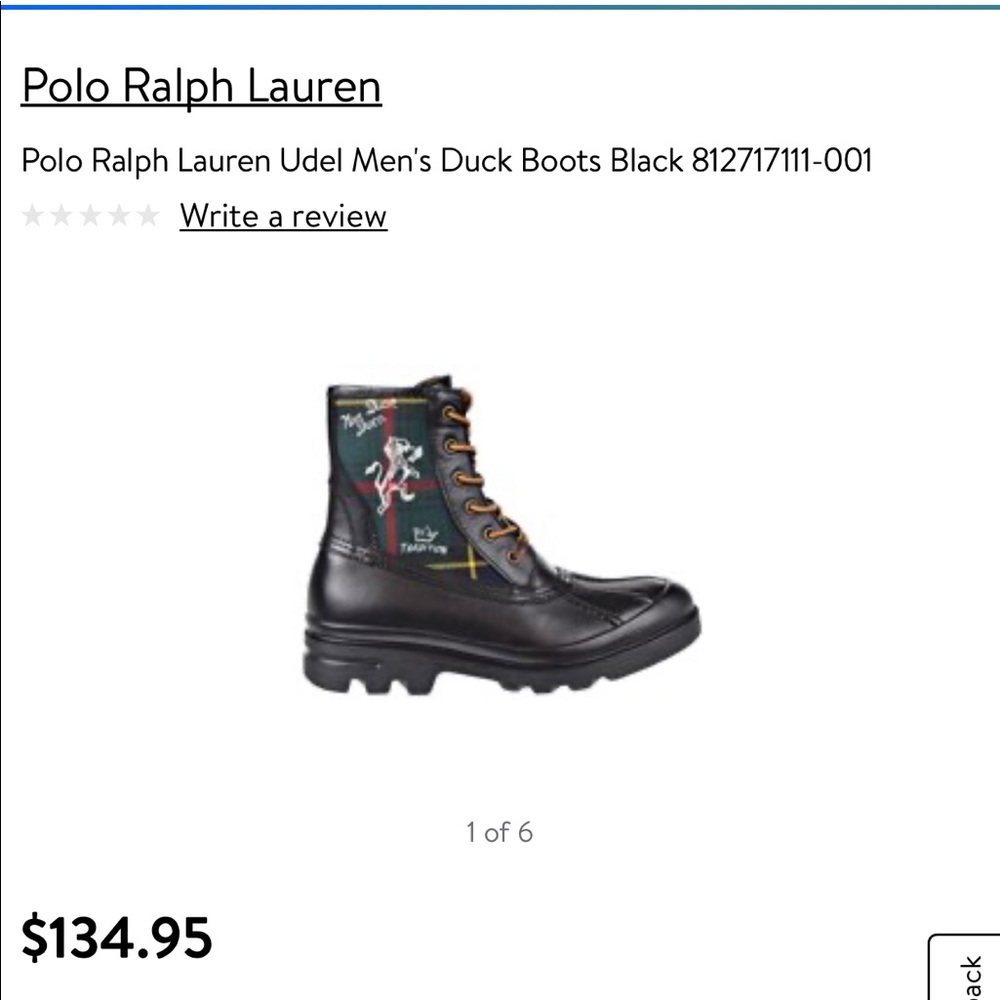 Men Ralph Lauren Boots